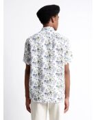 Chemise éco-responsable 100% lin blanche