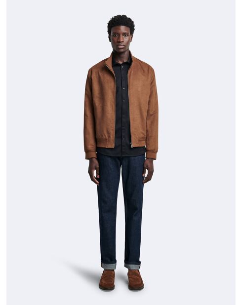 Chemise stretch facile à entretenir noire