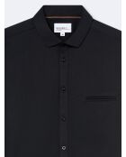 Chemise stretch facile à entretenir noire
