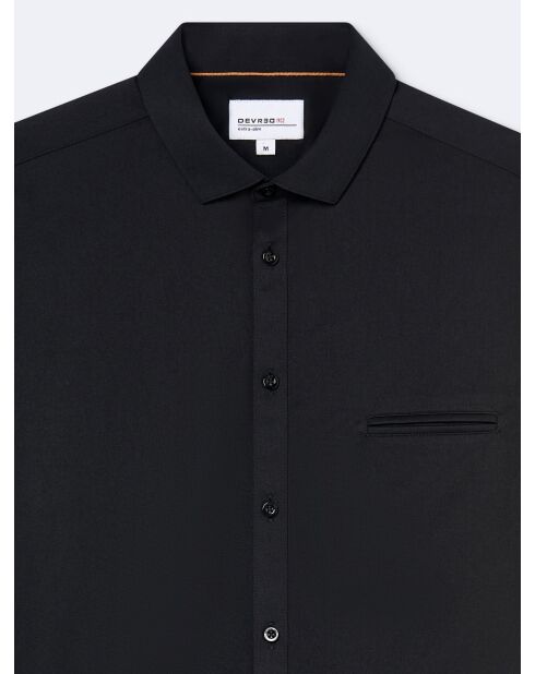 Chemise stretch facile à entretenir noire