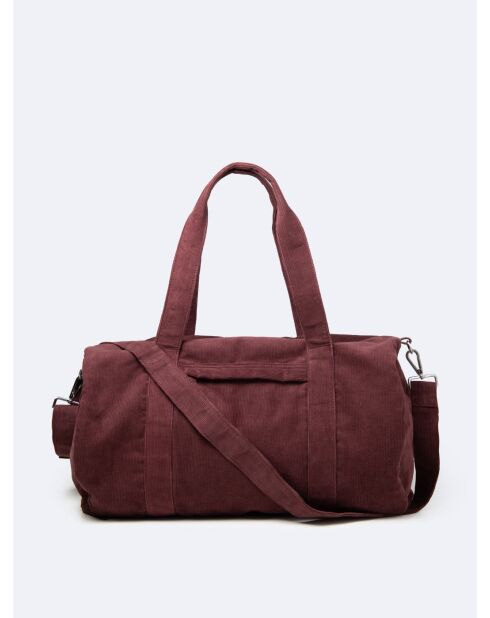 Sac en 100% coton lie de vin - 50x45x30 cm