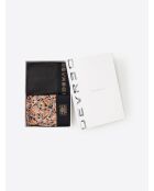 Coffret boxers en coton fantaisie noirs