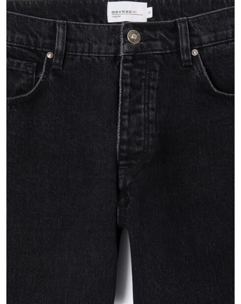 Jean denim regular noir