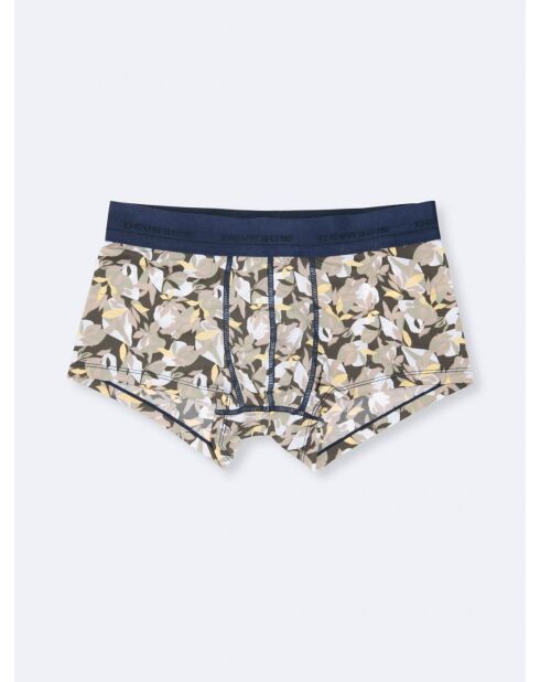 Shorty fantaisie kaki