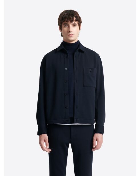 Surchemise regular dark saphir