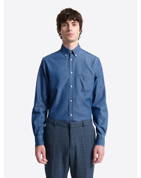 Chemise en jean denim