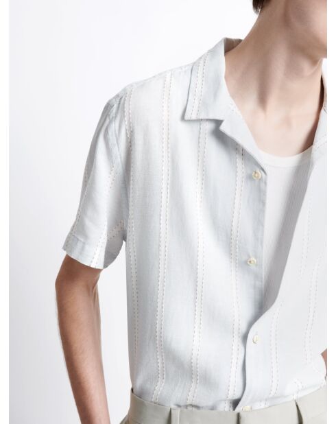 Chemise éco-responsable - L'atelier bleu porcelaine