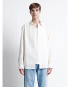 Chemise 100% coton regular - L'atelier blanc neige