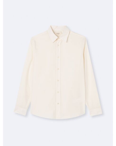 Chemise 100% coton regular - L'atelier blanc neige