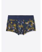 Shorty végétale bleu marine