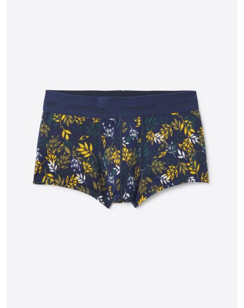 Shorty végétale bleu marine