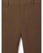 Pantalon de costume bistretch chestnut