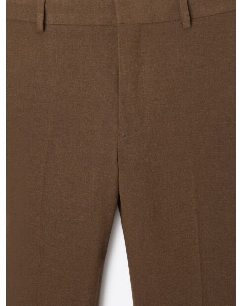 Pantalon de costume bistretch chestnut