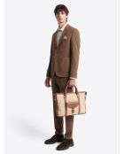 Pantalon de costume bistretch chestnut