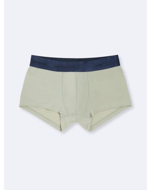 Shorty uni vert lichen