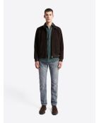 Chemise 100% coton vert profond