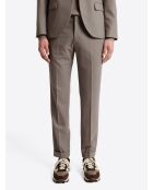 Pantalon de costume regular taupe