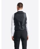 Gilet de costume infroissable noir