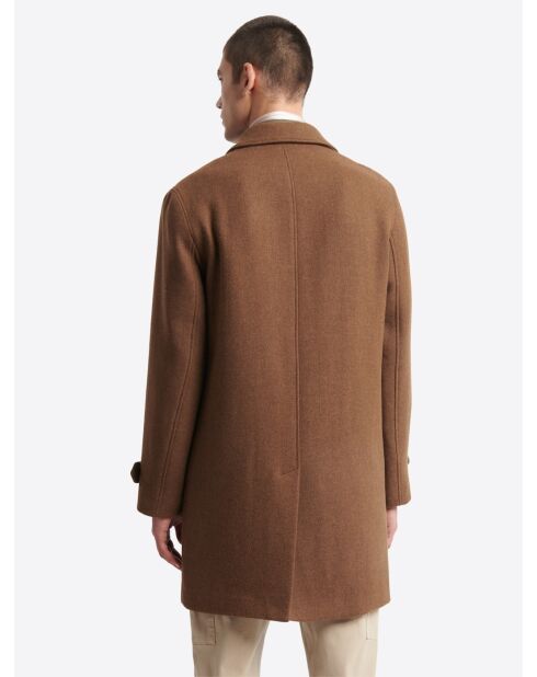Pardessus en Laine mélangée chestnut