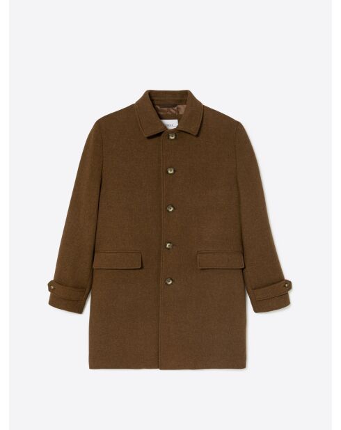 Pardessus en Laine mélangée chestnut