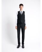 Gilet de costume bistretch noir