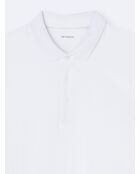 Polo manches courtes en Coton blanc