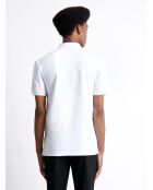 Polo manches courtes en Coton blanc