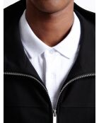 Polo manches courtes en Coton blanc