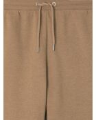 Pantalon homewear d'intérieur en Coton noisette