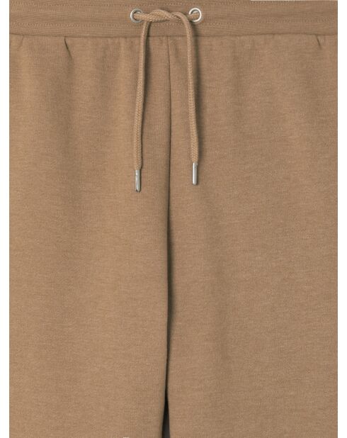 Pantalon homewear d'intérieur en Coton noisette