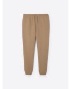 Pantalon homewear d'intérieur en Coton noisette