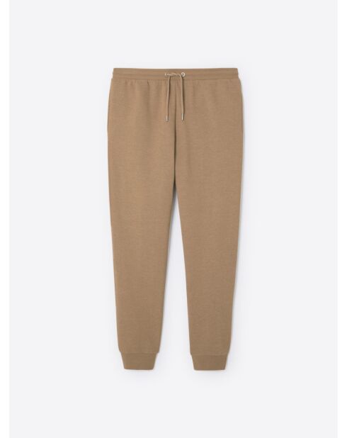 Pantalon homewear d'intérieur en Coton noisette