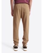 Pantalon homewear d'intérieur en Coton noisette