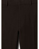 Pantalon de costume en matière recyclée chocolat