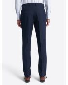 Pantalon de costume nouveau fit slim bleu marine