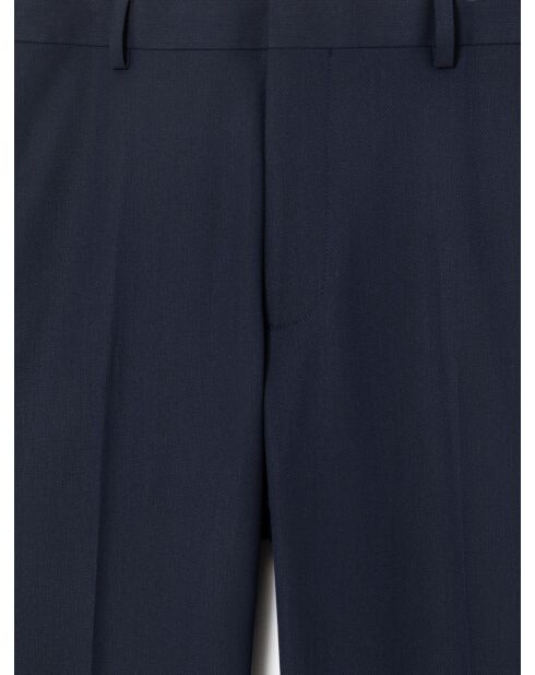 Pantalon de costume nouveau fit slim bleu marine