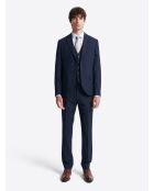 Pantalon de costume nouveau fit slim bleu marine