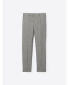 Pantalon de costume regular chiné gris souris