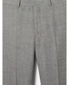 Pantalon de costume regular chiné gris souris