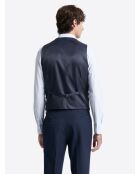 Gilet de costume bistretch bleu marine