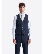 Gilet de costume bistretch bleu marine