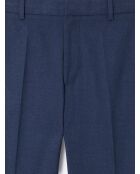 Pantalon de costume taille élastiquée bleu marine