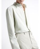 Chemise 100% coton regular - L'atelier vert sauge