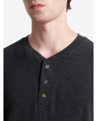 T-shirt manches longues anthracite chiné