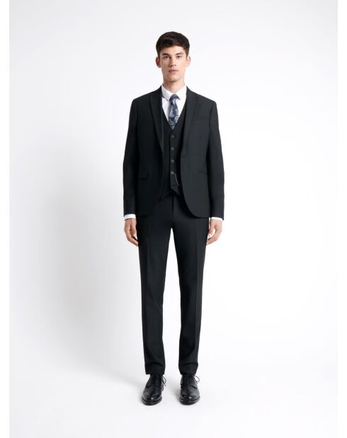 Pantalon de costume extraslim bistretch noir