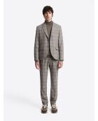 Pull à col roulé 100% Laine mérinos marronnier