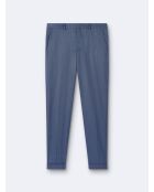 Pantalon de costume bistretch 100% Laine bleu