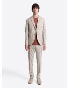 T-shirt col rond regular en Coton orange brulé