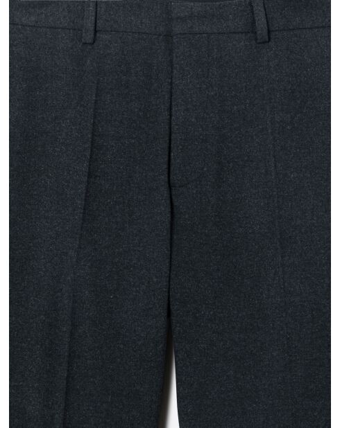 Pantalon de costume regular - l'atelier anthracite chiné