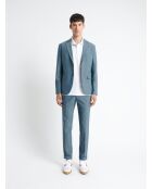 Polo manches courtes 100% coton gratté blanc